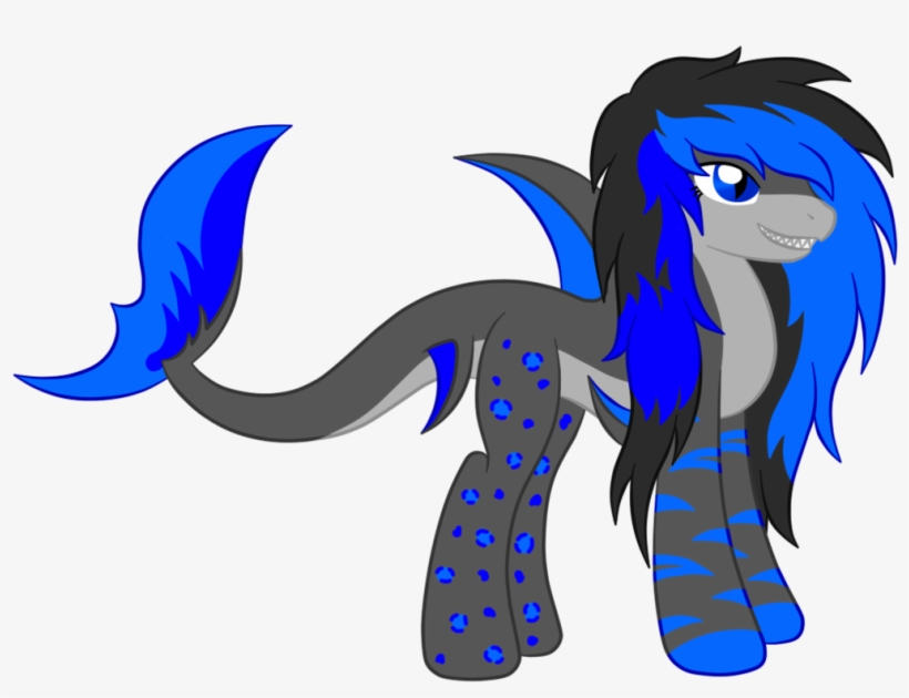 Mako Triaki/dj Shark B8 The Shark Pony By Silverromance - Shark Pony, transparent png download