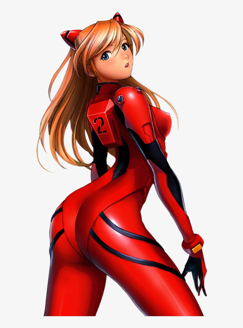 Neon Genesis Evangelion Souryuu Asuka Langley Bodysuit - Cartoon, transparent png download