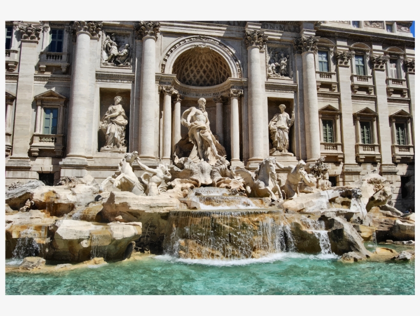Medium Image - Trevi Fountain, transparent png download