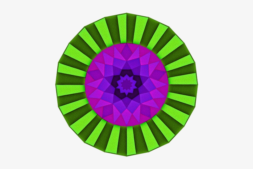 A Circular Abstract Design Created In Corel Painter - Gold Nanoparticles Amyloid Beta Fibrils, transparent png download