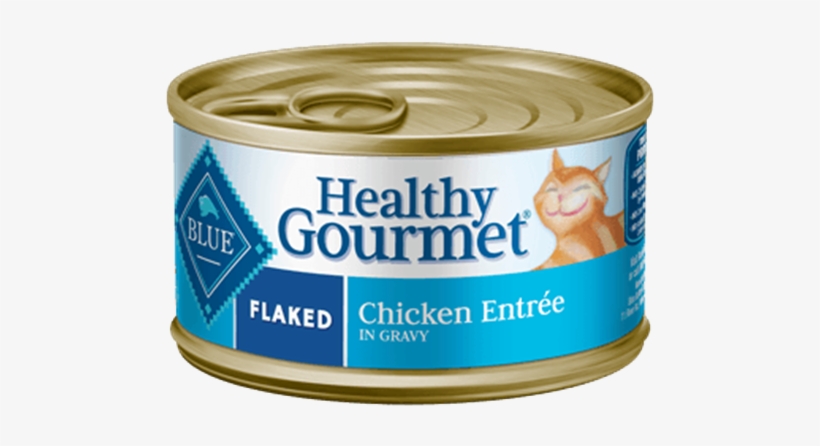 Lg 40d644 Blue Buffalo Healthy Gourmet Flaked Chicken - Cat, transparent png download