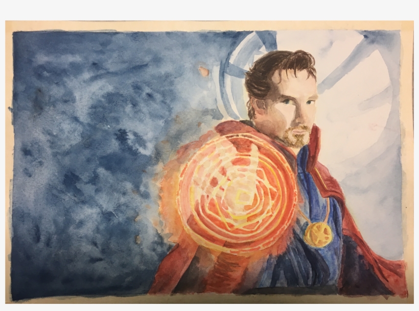 Strange, Watercolor - Picture Frame, transparent png download