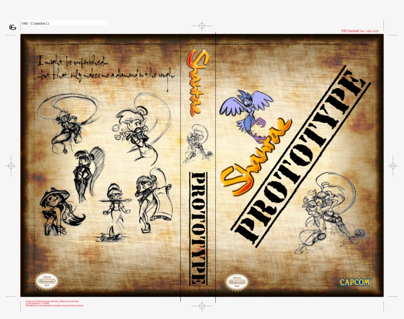 Shantae Gbc Prototype Dfna - Airfix, transparent png download