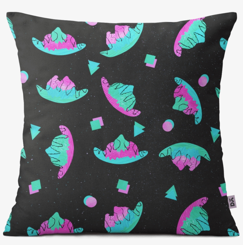 Dailyobjects Interstellar Banana Split 12" Cushion - Cushion, transparent png download