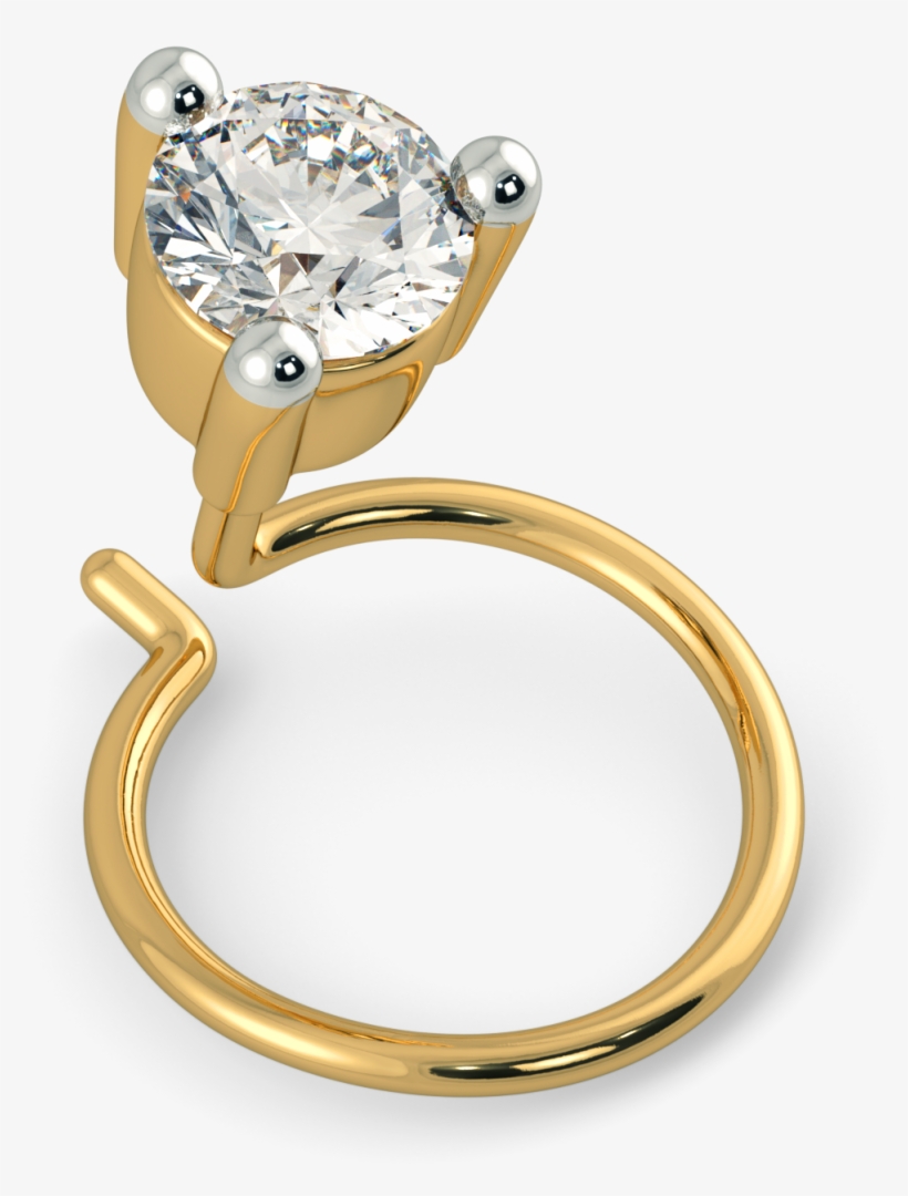 Nose Pins - Engagement Ring, transparent png download
