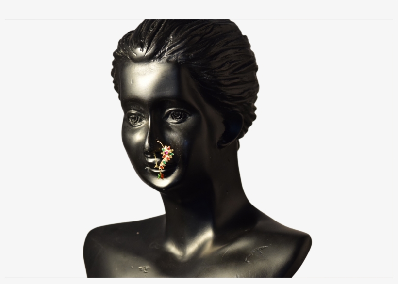Siddhivinayak Nath Center 22k Nose Ring, transparent png download