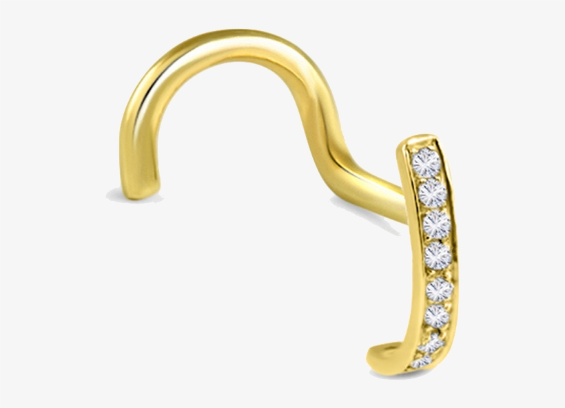 Designer Nose Pin - Body Jewelry, transparent png download