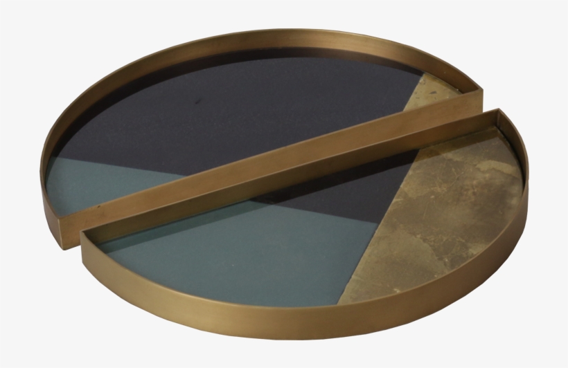 Geometric Half-moon Mini Tray - Coffee Table, transparent png download