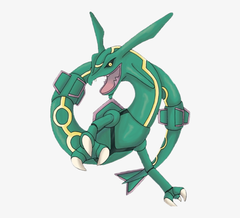 Rayquaza Com Fundo Transparente, transparent png download