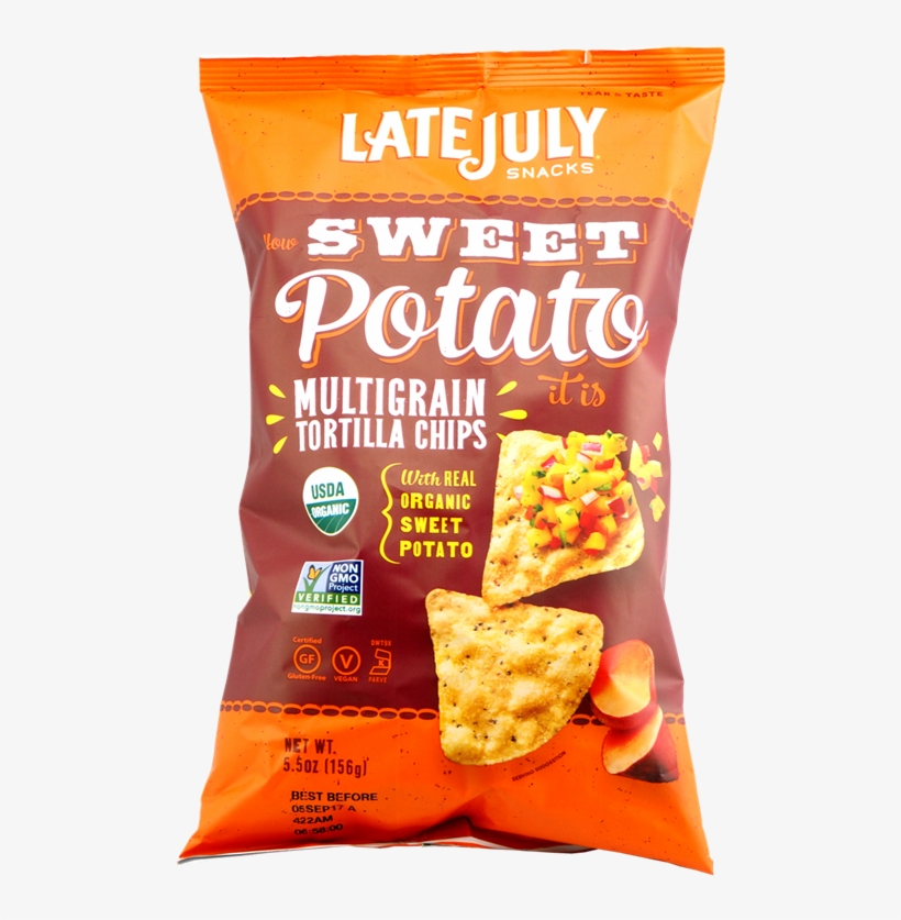 Picture Of Late July Sweet Potato - Late July Multigrain Tortilla Chips, transparent png download