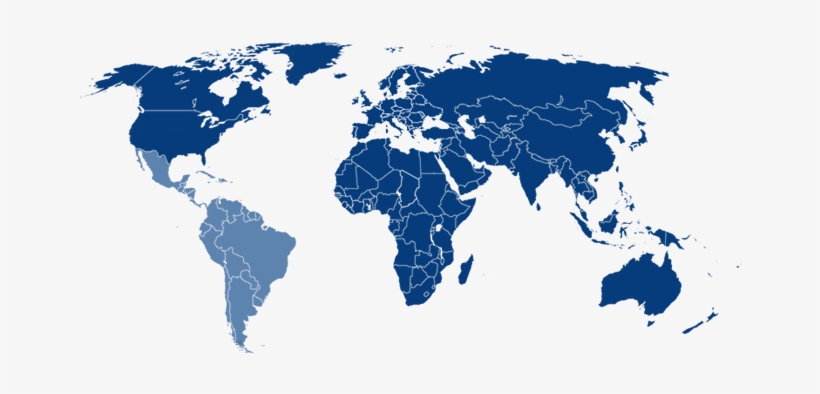 South America - Countries In The World That Drive, transparent png download