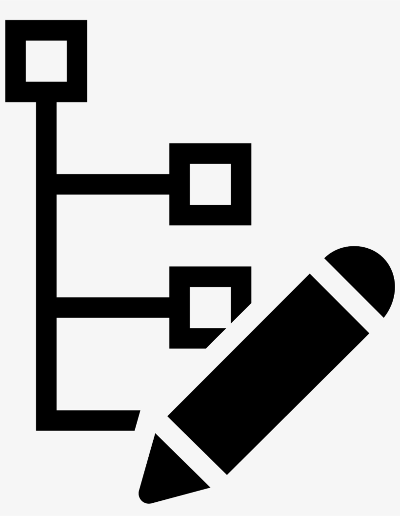 Edit Node Filled Icon - Approval Icon, transparent png download