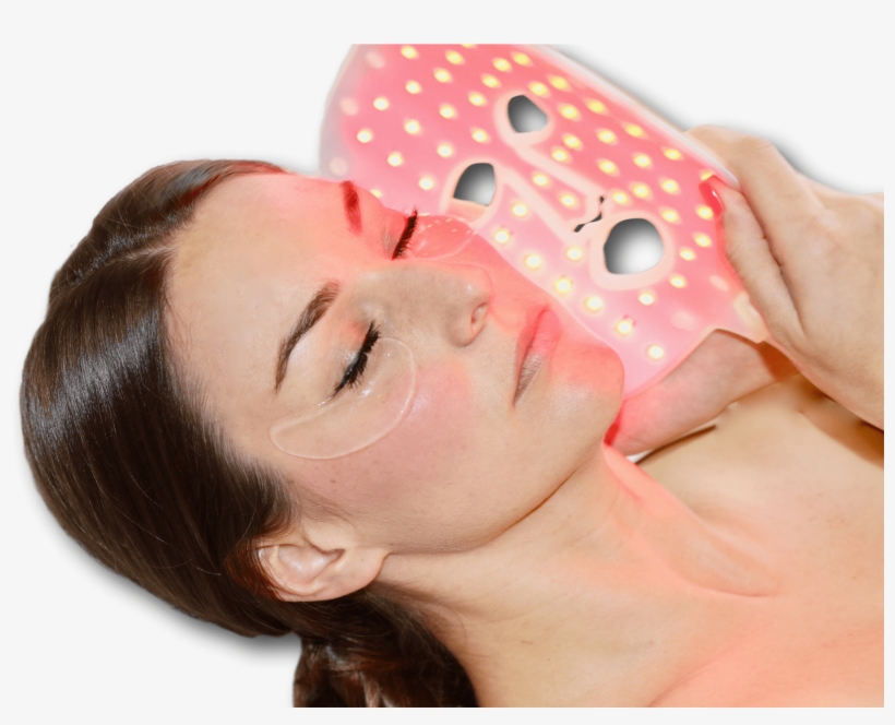 Jessica Alba's Led Light Face Mask - Celebrity Use Led Mask, transparent png download