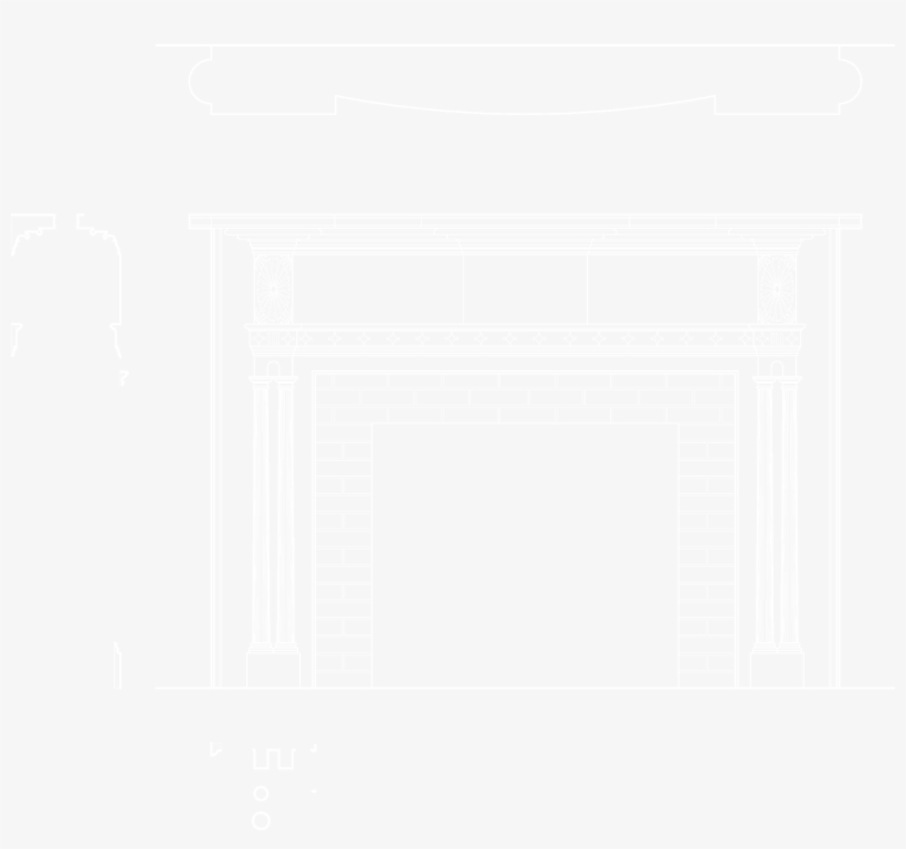 Fireplace 5 - Johns Hopkins White Logo, transparent png download