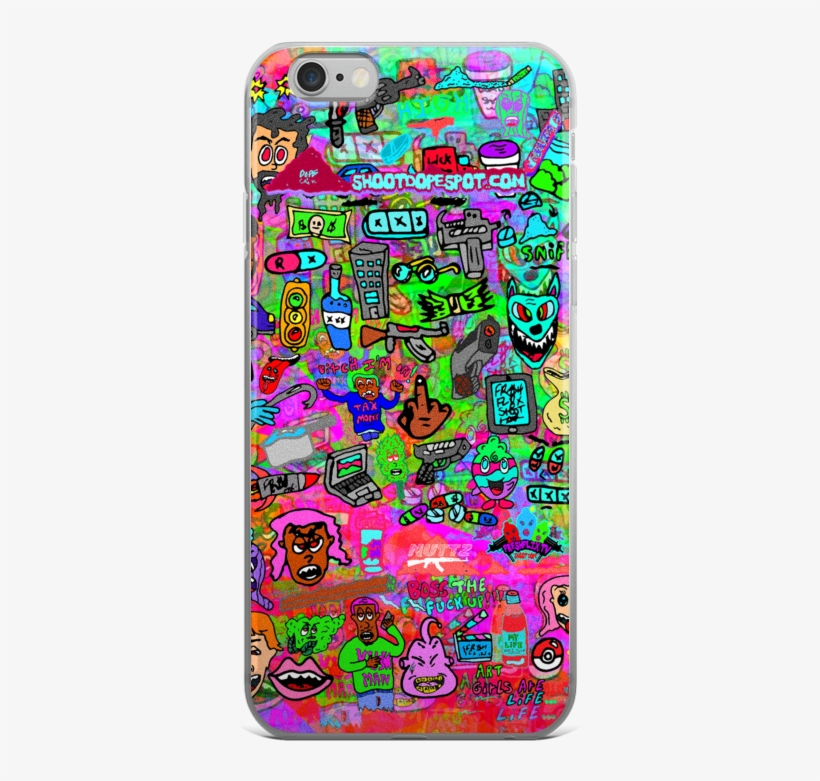 Trippy World Iphone 6 Case By Shoot Dope Spot - Mobile Phone Case, transparent png download