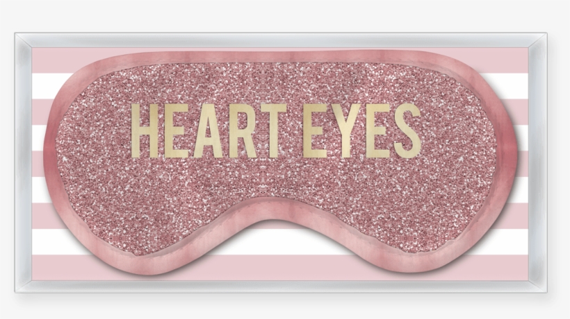 Heart Eyes Eye Mask - Greeting Card, transparent png download