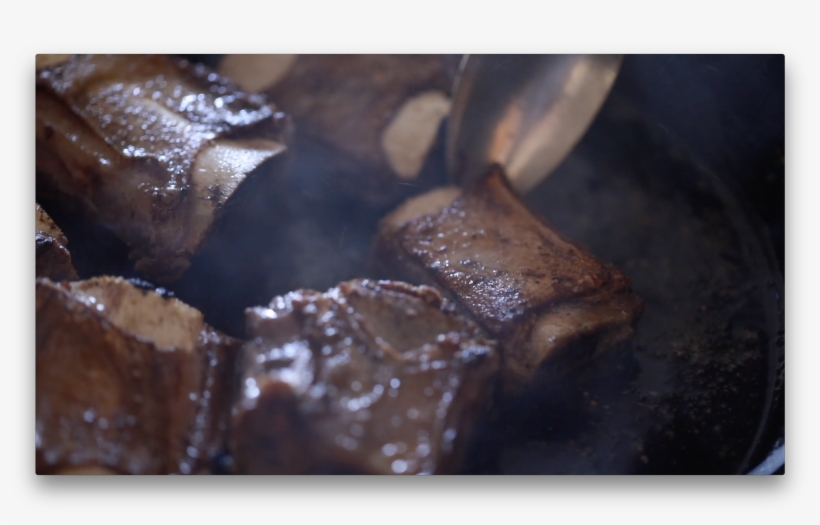 In A Heavy Deep Pot Sear The Ribs On Both Sides - Chocolate, transparent png download