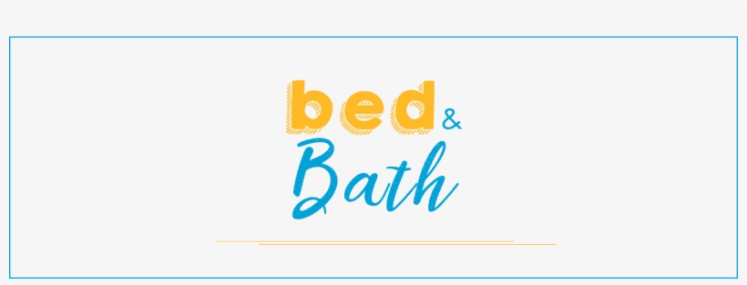 Bed & Bath - Graphic Design, transparent png download