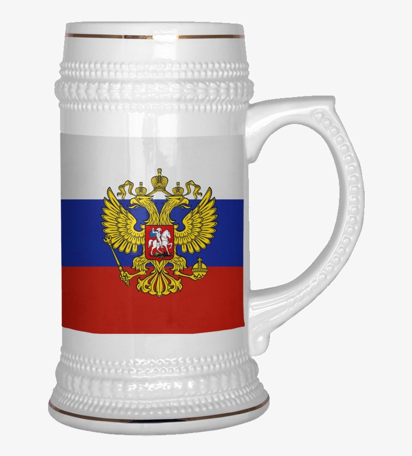 Russian Coat Of Arms 22oz Beer Stein, Beer Mug - Funny Beer Stein, transparent png download