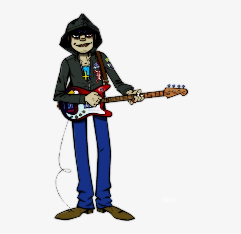 Gorillaz Murdoc Bass, transparent png download