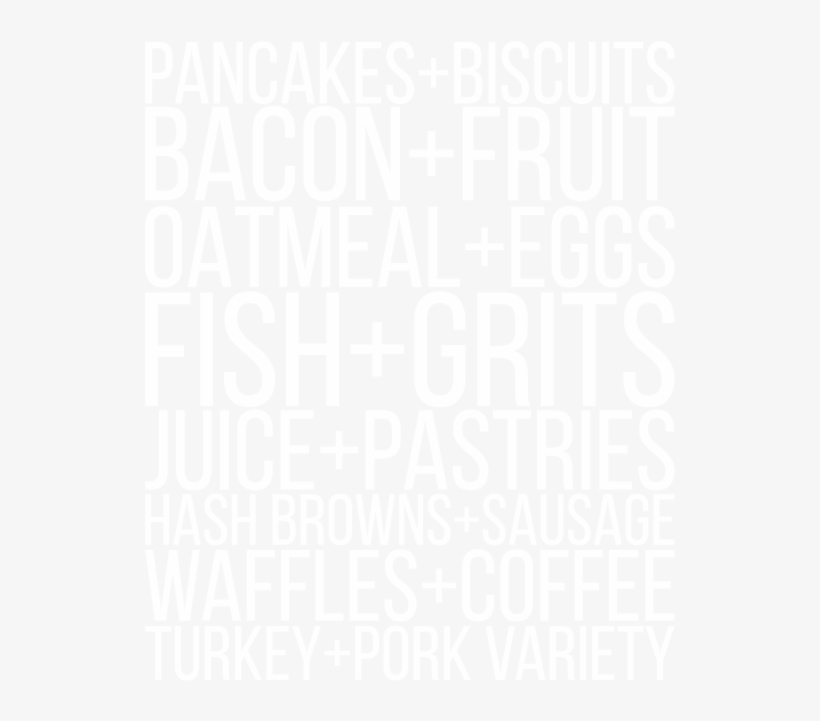 Mlk Menu Words 2 - Poster, transparent png download