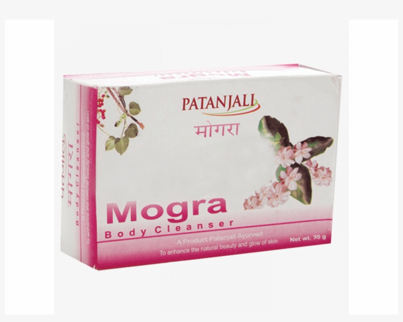 First Slide - Patanjali Mogra Body Cleanser 75 G, transparent png download