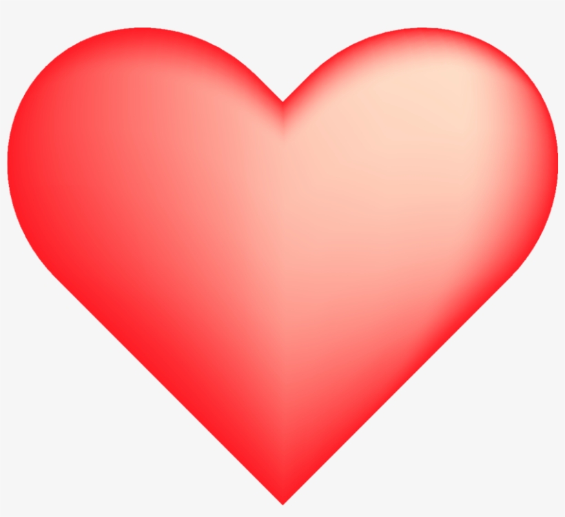 Red Love Heart Logo 4 By Sarah - Heart Shade, transparent png download