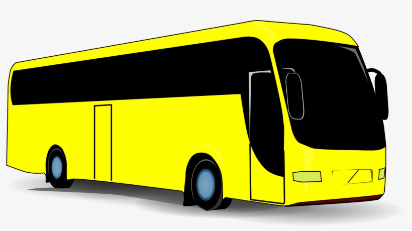 Coach Clipart Bus Volvo - Tour Bus Clip Art Transparent PNG - 1280x657