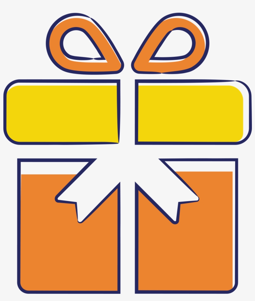 Gift Gold - Cross, transparent png download