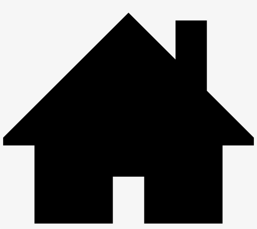Png File Svg - Home Icon Png Black, transparent png download