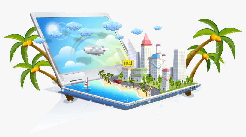 Icon Cities Transprent Png Free - Vacation, transparent png download