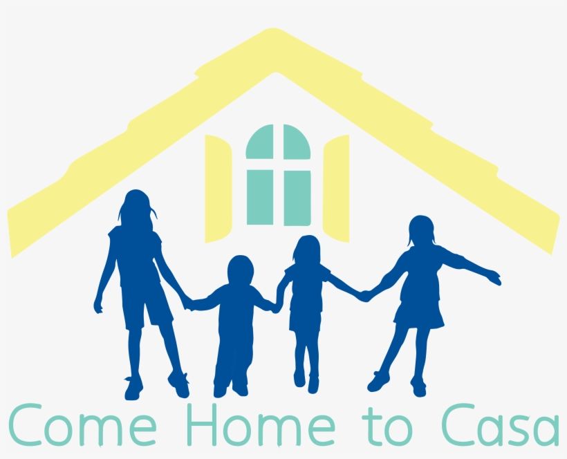 Casa De Amparo Is Hosting An Open House And Supply - Children Holding Hands Silhouette, transparent png download