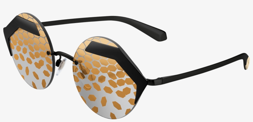 Serpenti Sunglasses Sunglasses Metal Multi - Goggles, transparent png download