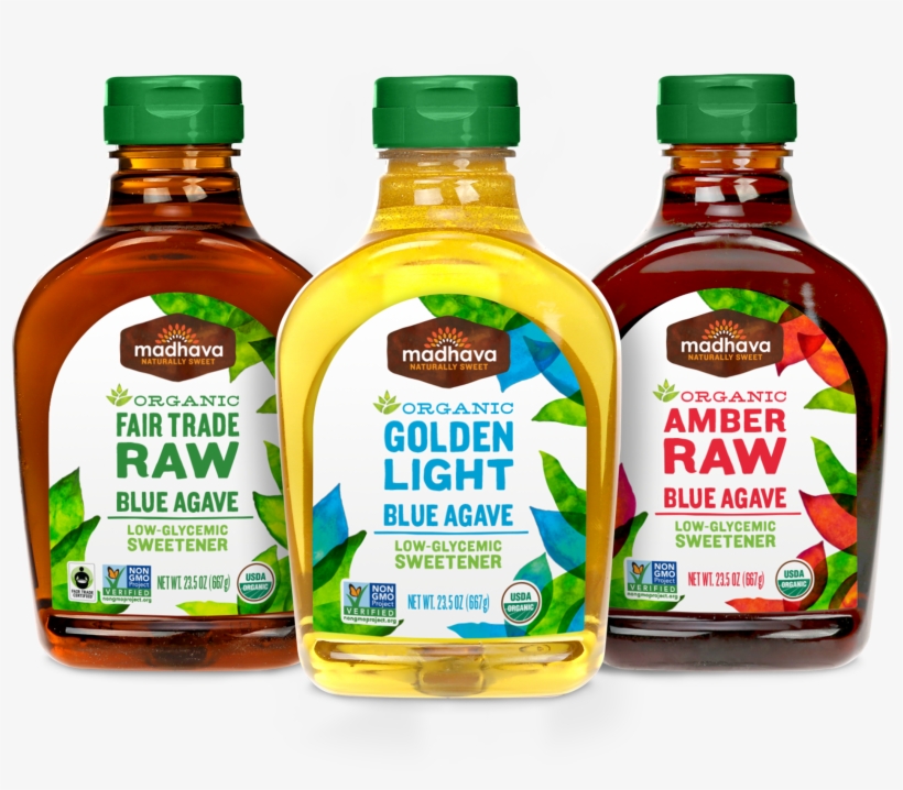 Organic Agave Group Shot - Madhava, transparent png download