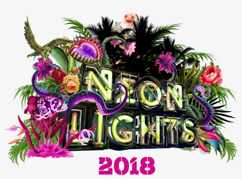 Neon Lights Returns For Its Third Edition At Fort Gate, - Neon Lights Festival Singapore 2018, transparent png download