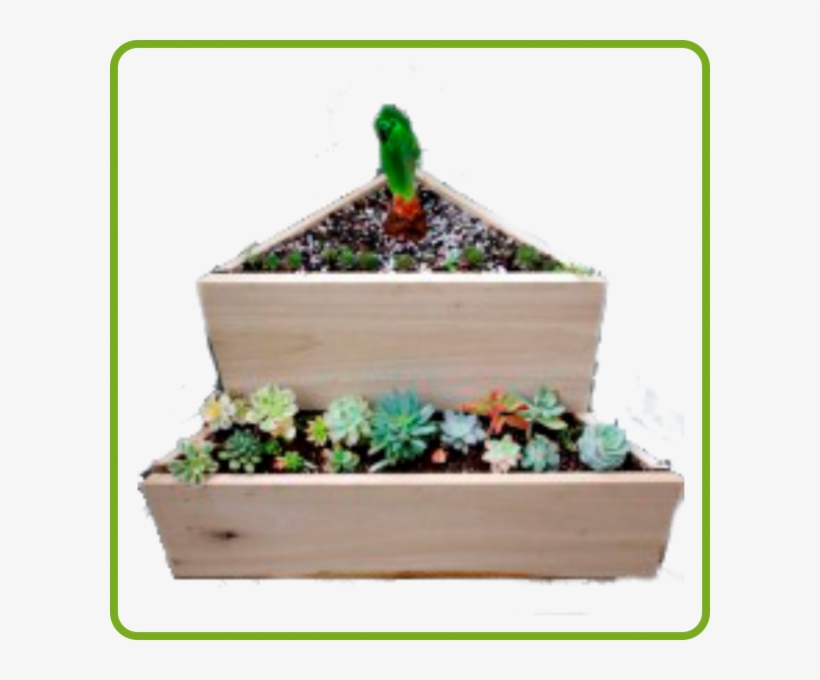 Triangle-planter - Triangle Planter Box, transparent png download