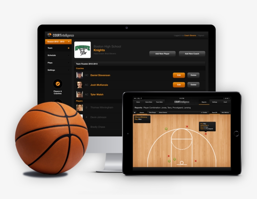 This Native Ipad App Enables Coaches To Track And Log - Streetball, transparent png download