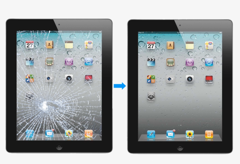 If You Have Broken Your Ipad Screen Uciphone Repairs - Apple Laptops And Ipads, transparent png download