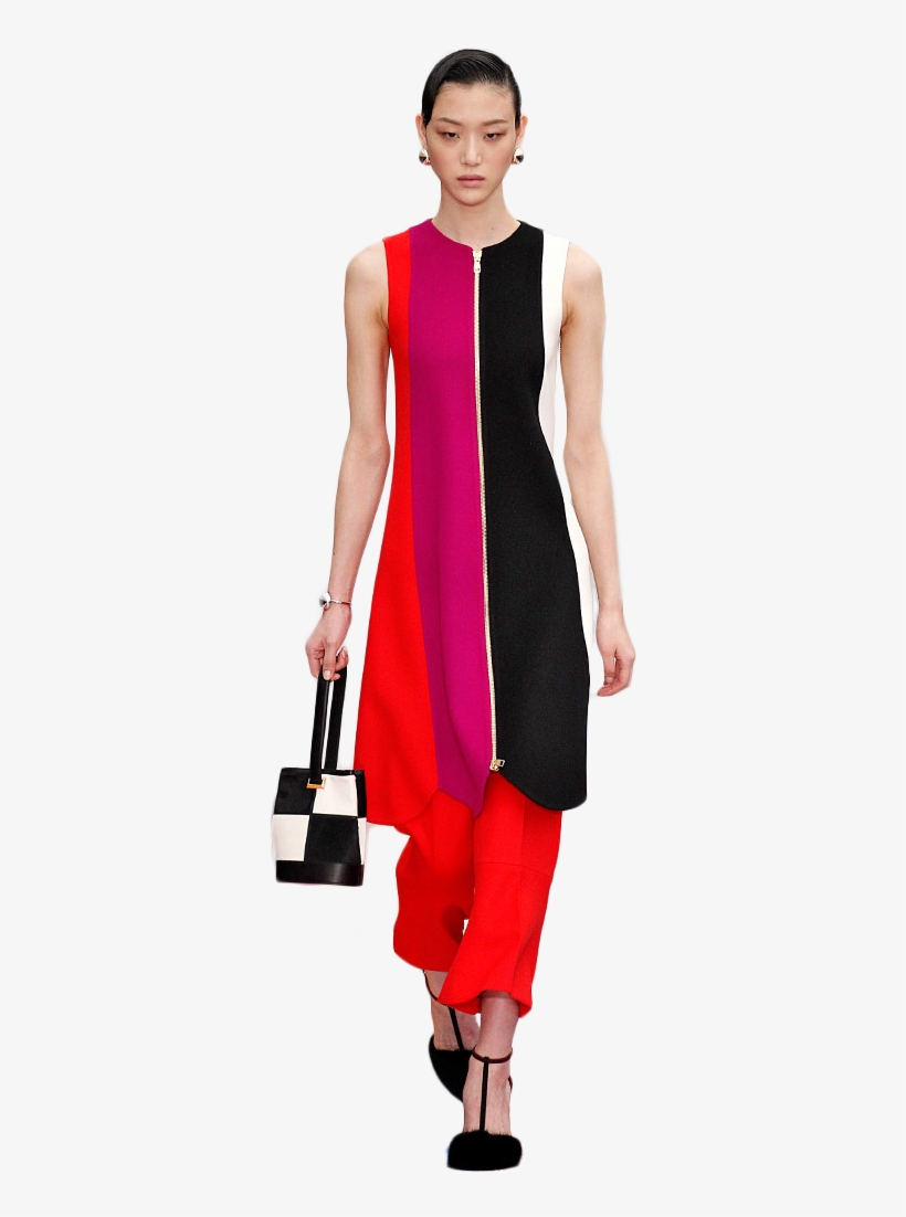 Personmodel At Milan Fashion Week - Girl, transparent png download