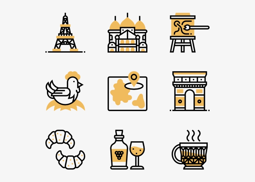 France Symbols - Research And Analysis Icon, transparent png download