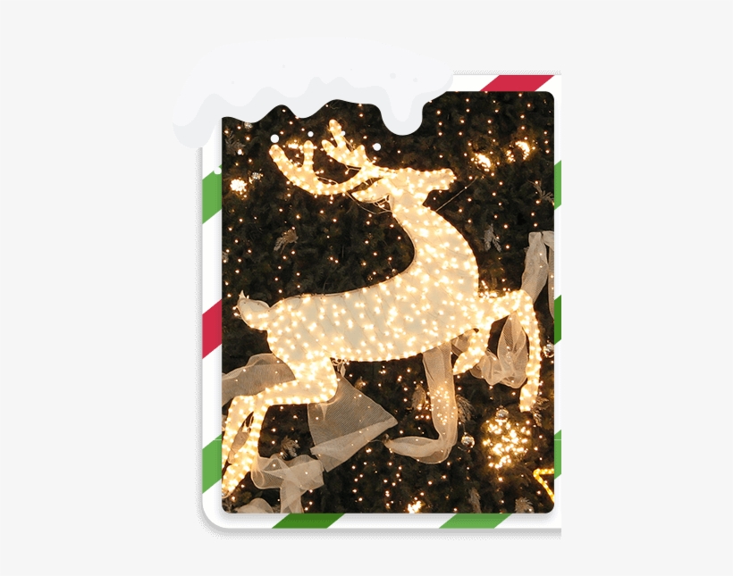 Christmas Motifs Net Lights Mini String Lights - Aesthetic Christmas Wallpaper Mac, transparent png download
