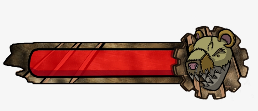 Emiliano Shreddy Bear Healthbar - Cartoon, transparent png download