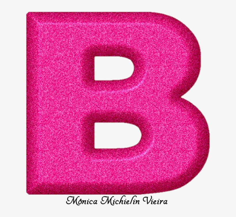 Alfabeto Glitter Rosa Png - Smile, transparent png download