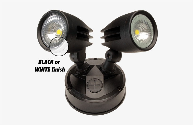 26w Double-head Spotlight - Security Lighting, transparent png download