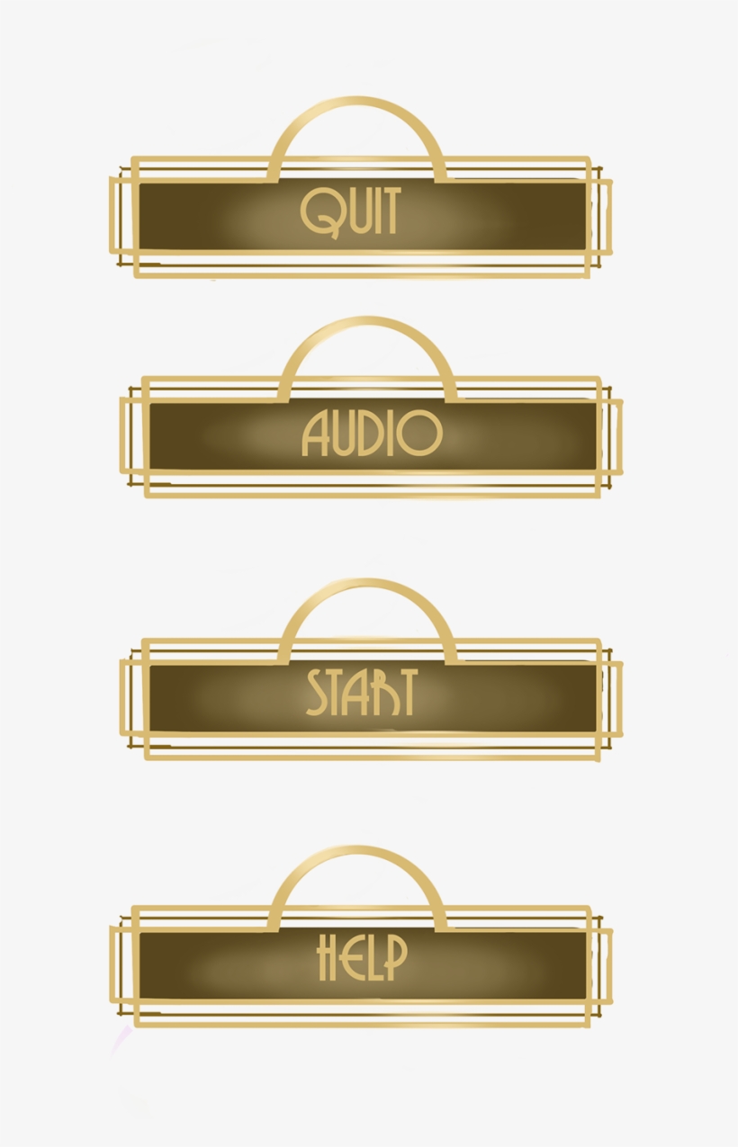Art Deco Health Bar, transparent png download