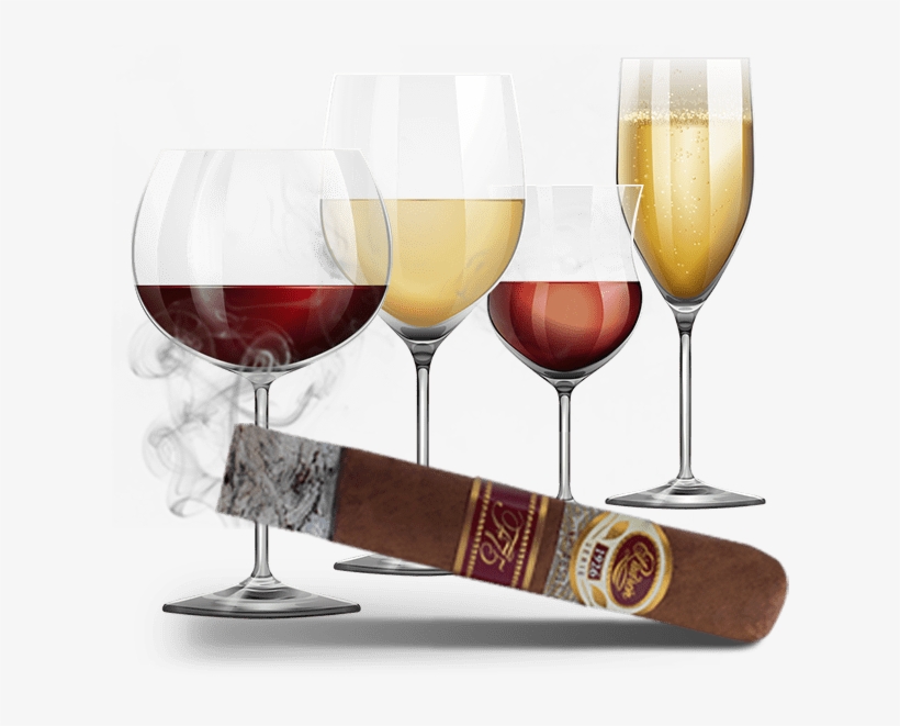 Famous Smoke Shop - Wine And Cigar, transparent png download