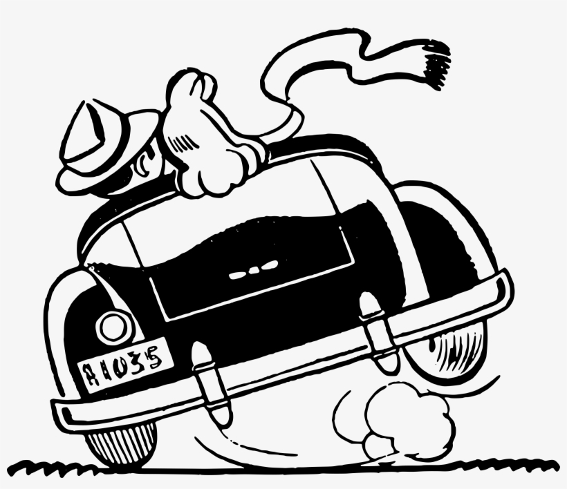 Big Image - Just Married Car Vector, transparent png download