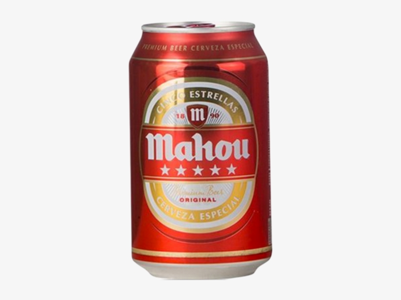 Mahou 5 Estrellas Beer Can 33 Cl, transparent png download