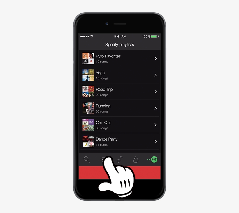 Pyro Can Play Music From Both Your Itunes And Premium - Spotify Add To Favorites, transparent png download