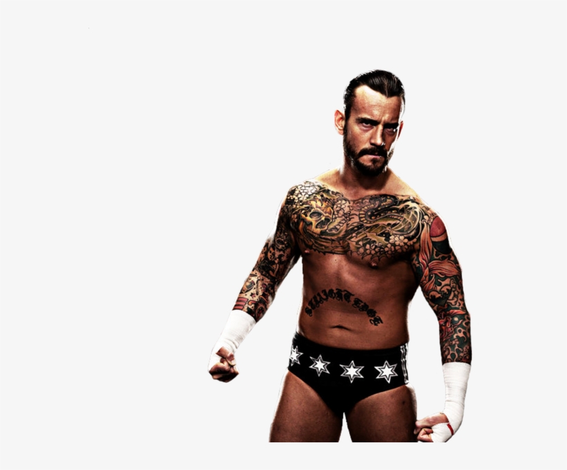 Cm Punk Precise Cut Out Touch-up - Tattoo, transparent png download